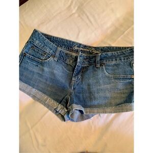 American Eagle Outfitters Women's Blue Denim Shorts